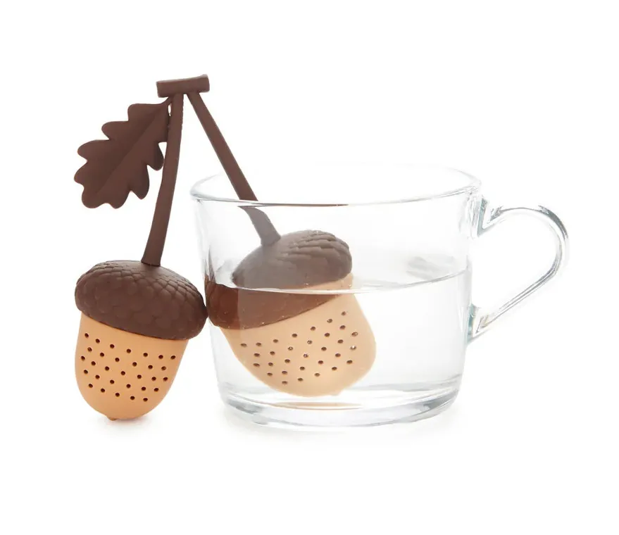 Dupli silikonski infuzer za čaj ŽIR 