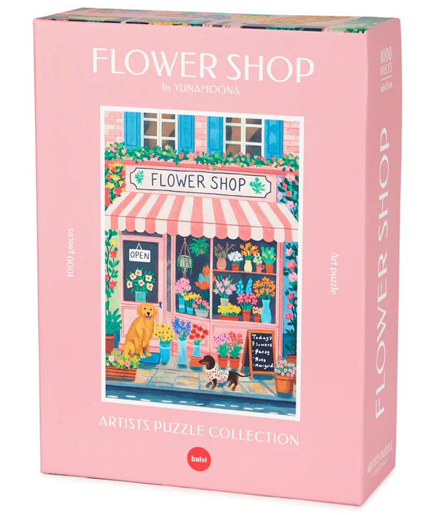 Puzzle 1000 FLOWER SHOP 
