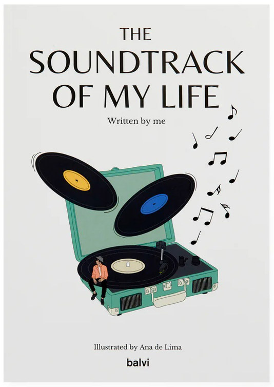 Notes A5 THE SOUNDTRACK OF MY LIFE, 192 stranica na linije 