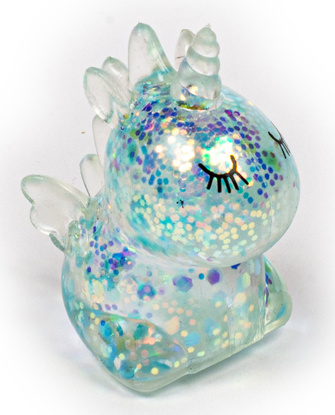 Antistres igračka PLAVI JEDNOROG 