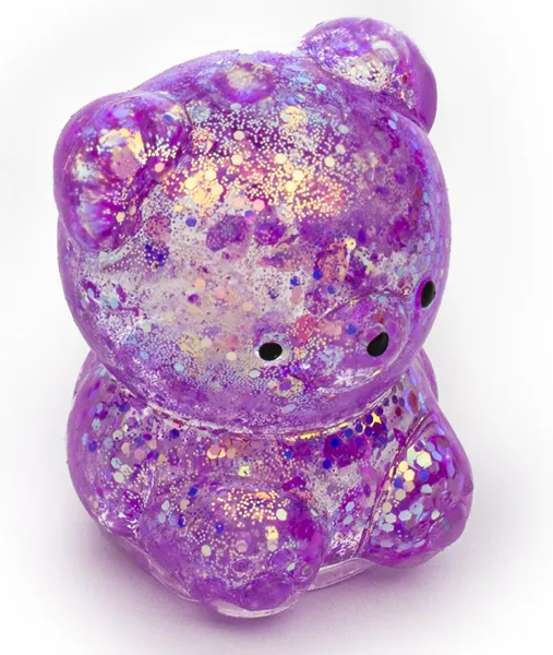 Antistres igračka PURPLE BEAR