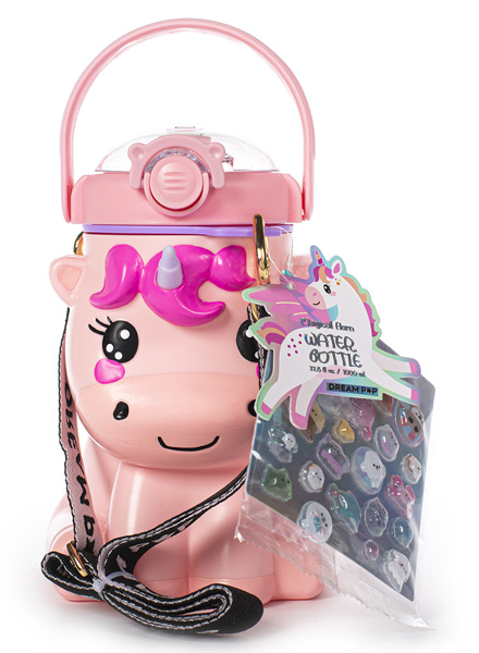 3D flašica za vodu JEDNOROG 1000ml 