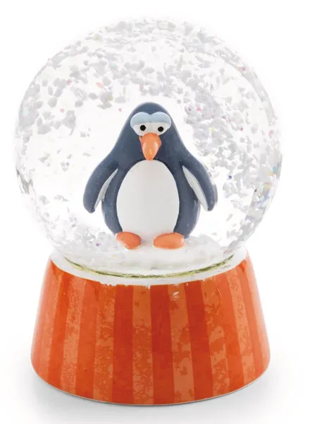 Novogodišnja staklena kugla  PINGVIN DŽORDŽ 
