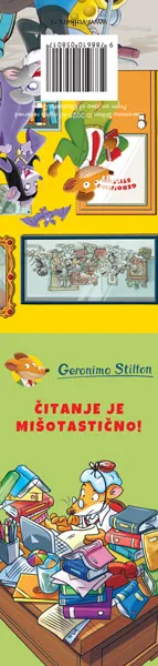 Bookmarker DŽERONIMO STILTON 2 