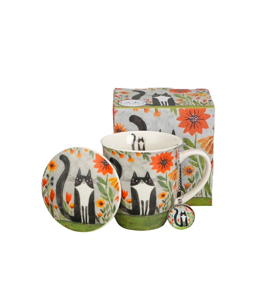 Šolja sa infuzerom CAT'S WORLD - MEADOW 