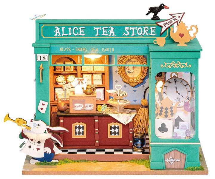 3D puzzle ALICE'S TEA STORE 