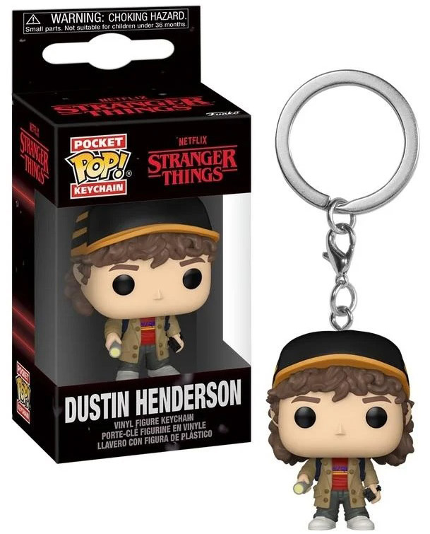 FUNKO POP! Privezak STRANGER THINGS- DUSTIN HENDERSON 