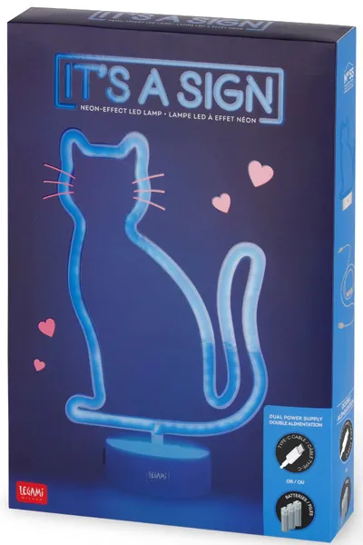 Neonska lampa KITTY 
