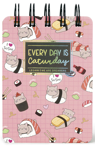 Notes sa spiralom SUSHI CAT 