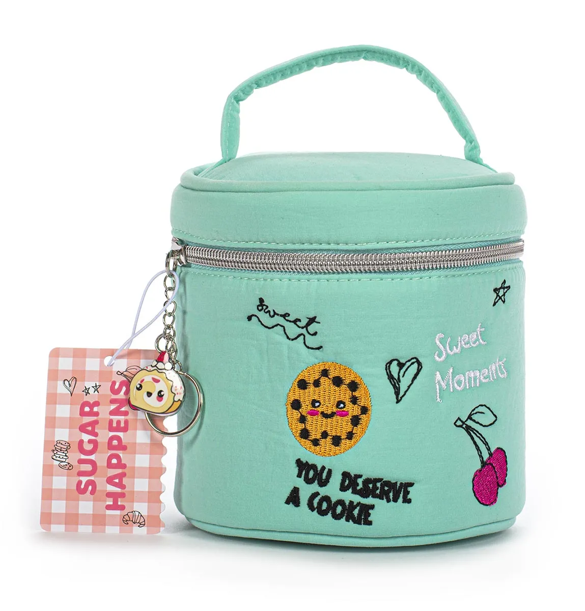 Pamučni neseser sa ručkom KAWAII Green 