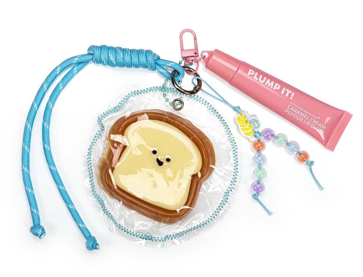 Privezak za ključeve sa kremom za usne KAWAII Milky 15ml 