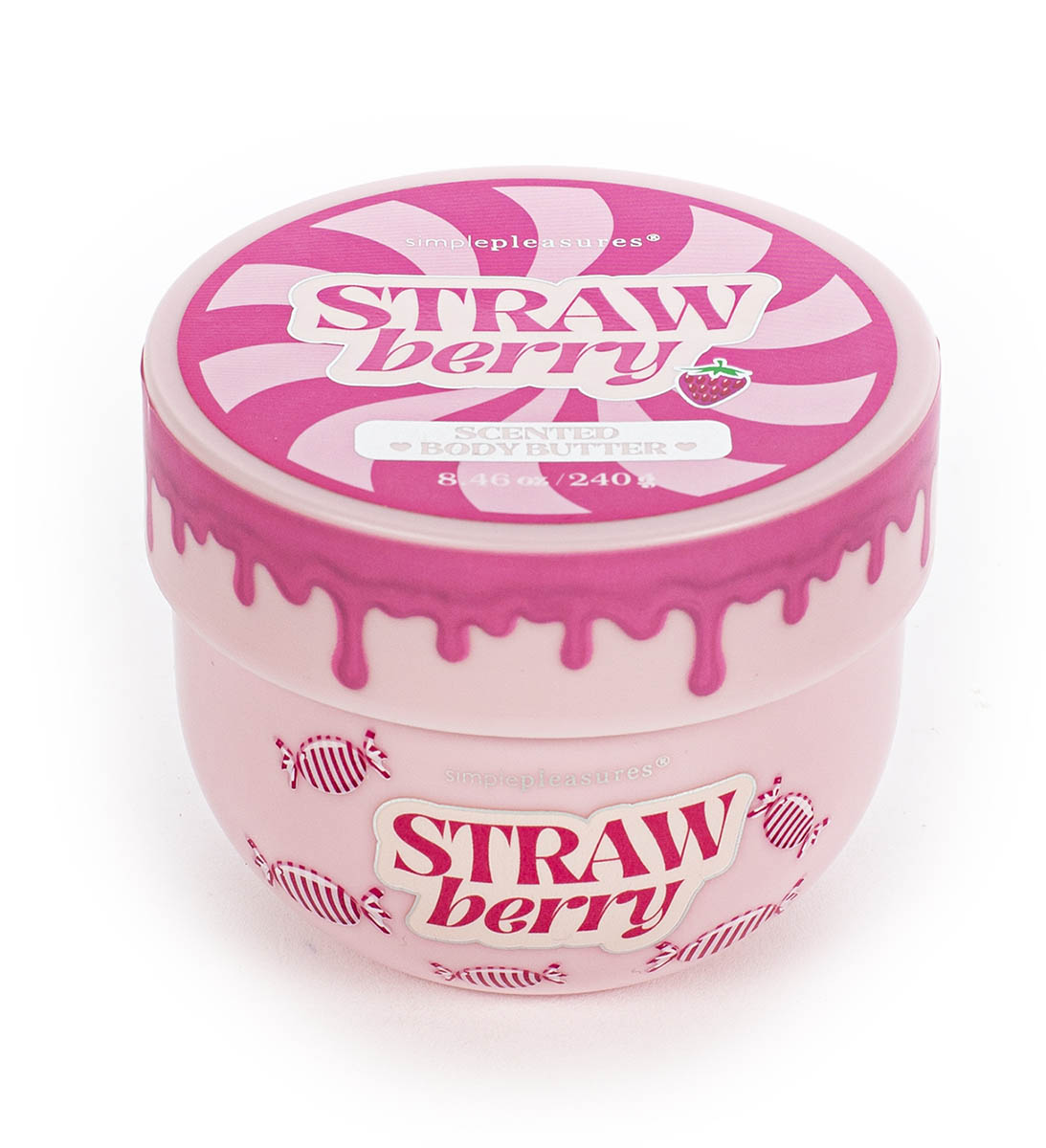 Krema za telo 240ml BODY BUTTER - STRAWBERRY CANDY 