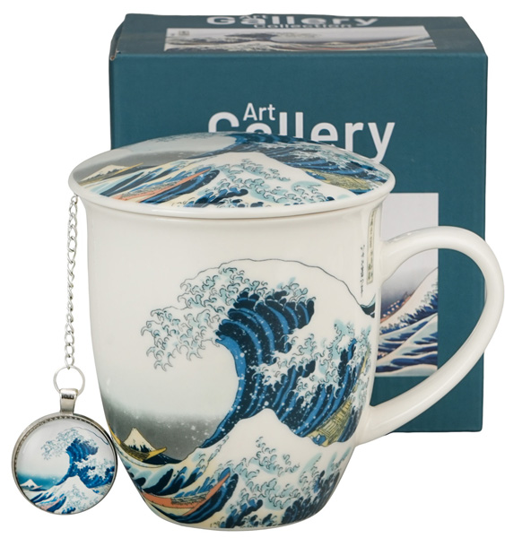 Šolja sa infuzerom THE GREAT WAVE - HOKUSAI 