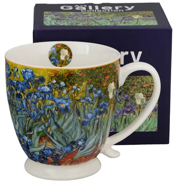 Šolja sa stopicom IRISES - VAN GOGH 
