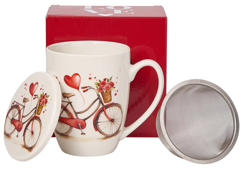 Šolja sa infuzerom LOVE BIKE 