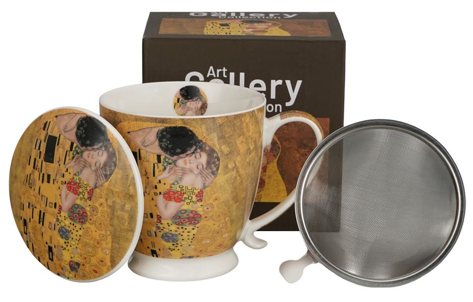 Šolja sa infuzerom THE KISS - KLIMT 