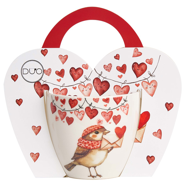 Šolja ZALJUBLJENI VRAPČIĆ 460ml 