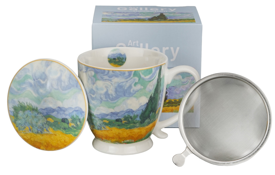 Šolja sa infuzerom WHEAT FIELD - VAN GOGH 