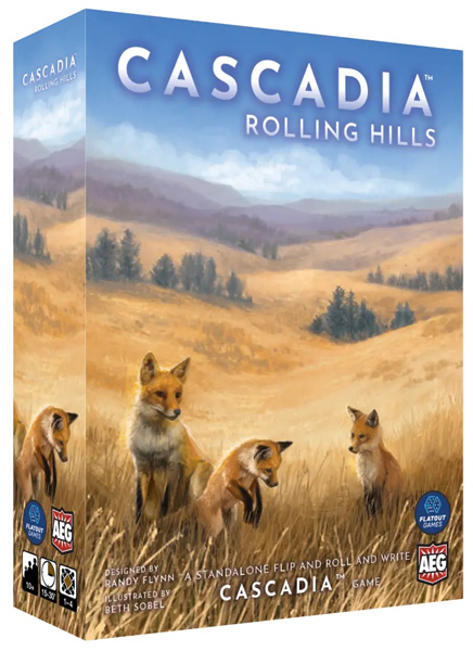 Društvena igra CASCADIA: ROLLING HILLS 