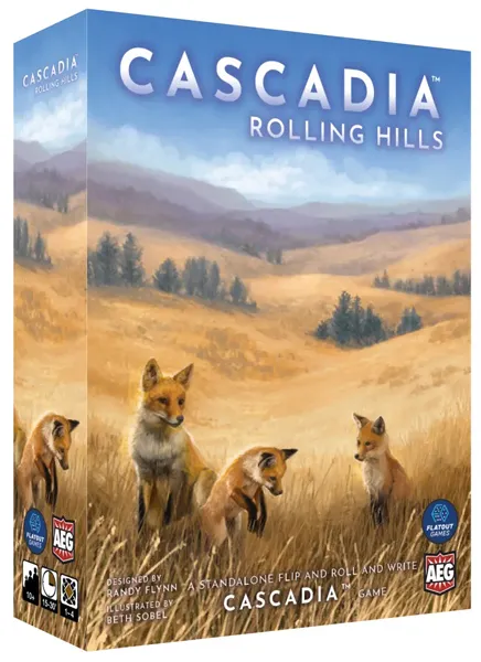 Društvena igra CASCADIA: ROLLING HILLS 
