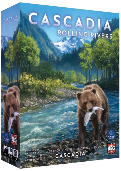 Društvena igra CASCADIA: ROLLING RIVERS 