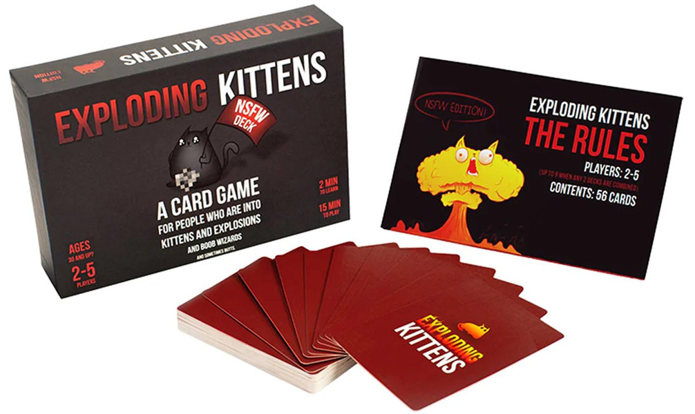 Društvena igra EXPLODING KITTENS: NSFW EDITION 