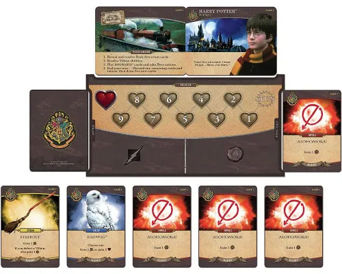 Društvena igra HARRY POTTER HOGWARTS BATTLE - a cooperative deck - building game 