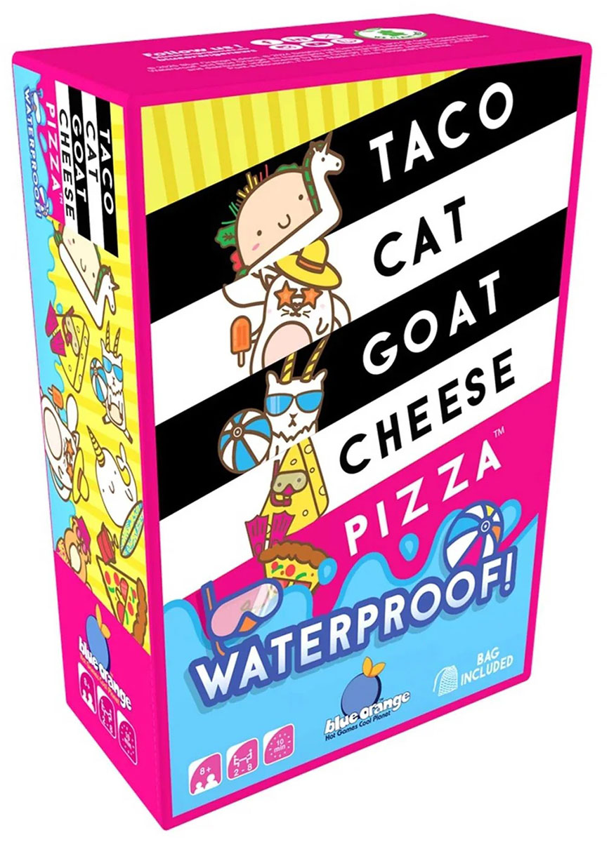 Društvena igra TACO CAT GOAT CHEESE PIZZA WATERPROOF 