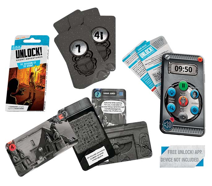 Društvena igra UNLOCK! SHORT 2 - THE AWAKENING OF THE MUMMY 
