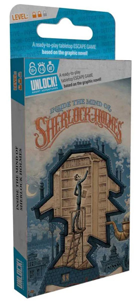 Društvena igra UNLOCK! SHORT ADVENTURES 10 - IN THE HEAD OF SHERLOCK HOLMES 