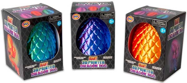 Igračka 3D ZMAJEVO JAJE (tri vrste) 