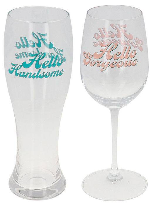 Set čaša HANDSOME GORGEOUS 