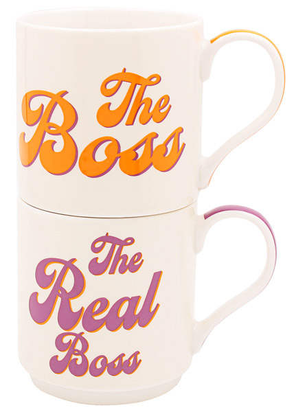 Set dve šolje BOSS & REAL BOSS 