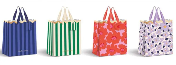 Ukrasna kesa GOLD MEDIUM 26,5x33x13cm 