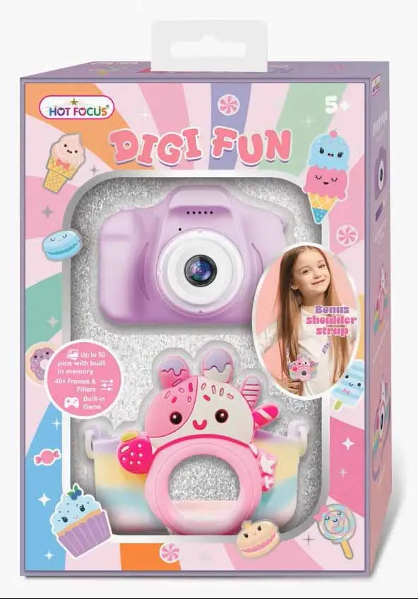 Dečija kamera DIGI FUN ljubičasta 