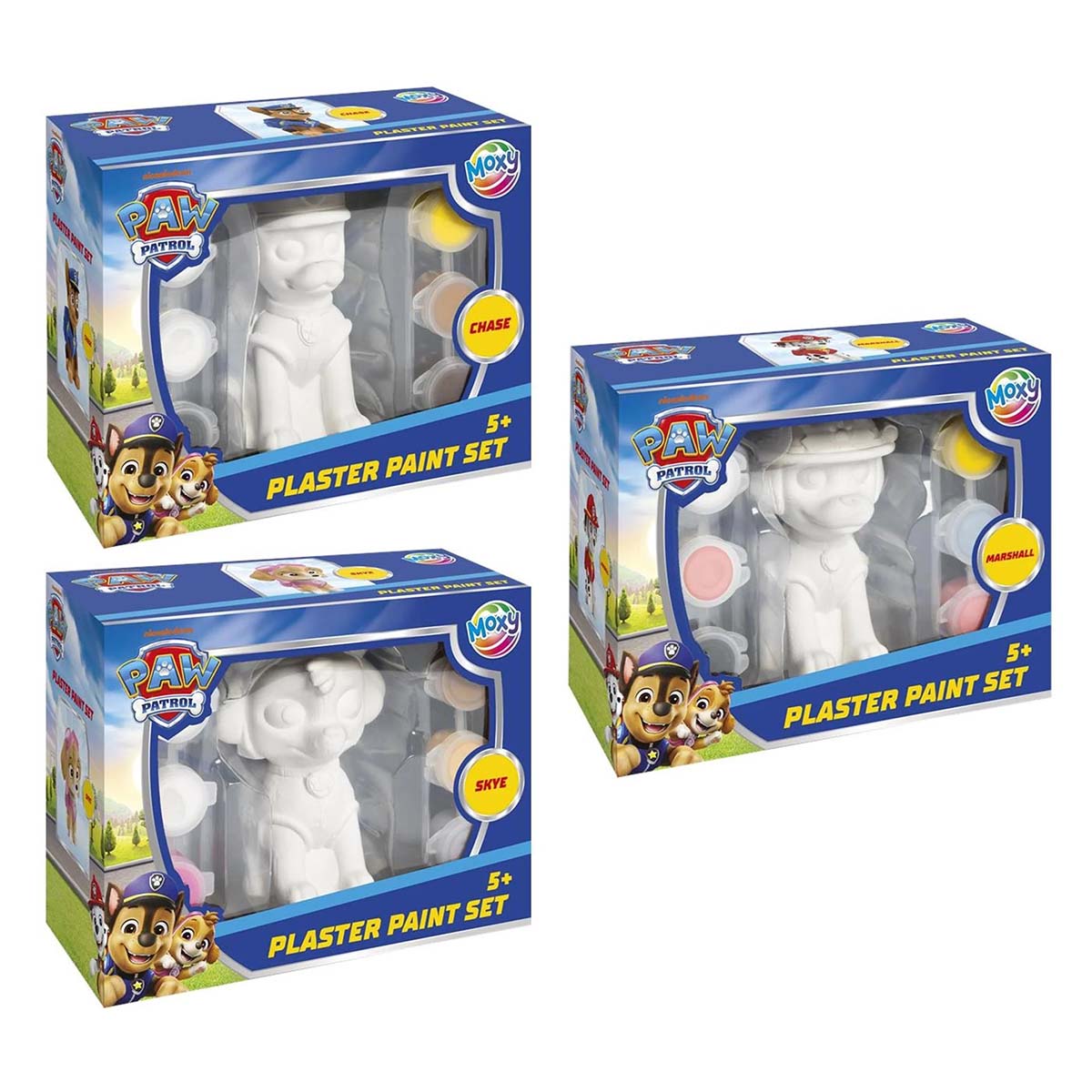 Kreativni set - oboj figuricu PAW PATROL (Više vrsta) 