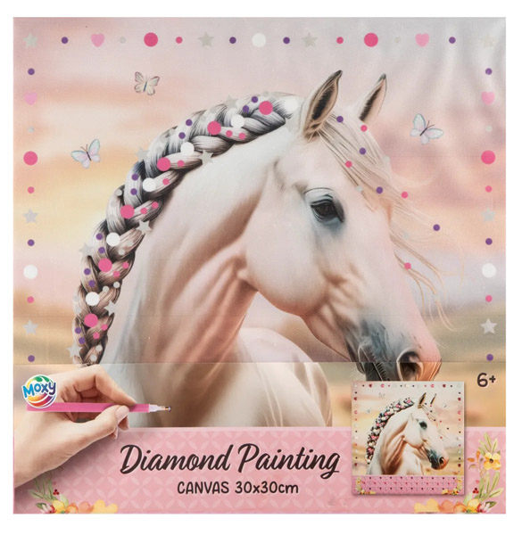 Kreativni set DIAMOND PAINTING  - KONJ 30x30cm 
