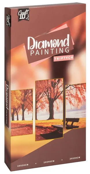 Kreativni set DIAMOND PAINTING TRIPTYCH - DRVO 
