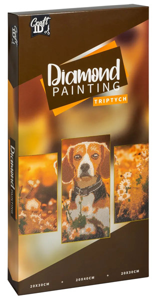 Kreativni set DIAMOND PAINTING TRIPTYCH  -PAS 