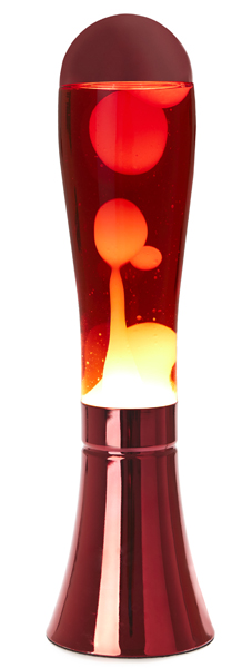 Lava lampa CRVENA 