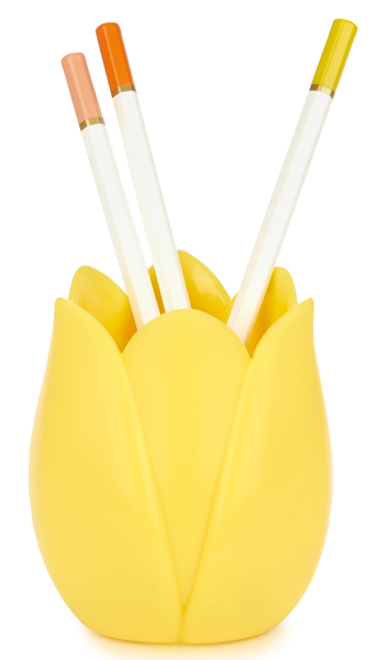 Držač za olovke LALA - ŽUTA 