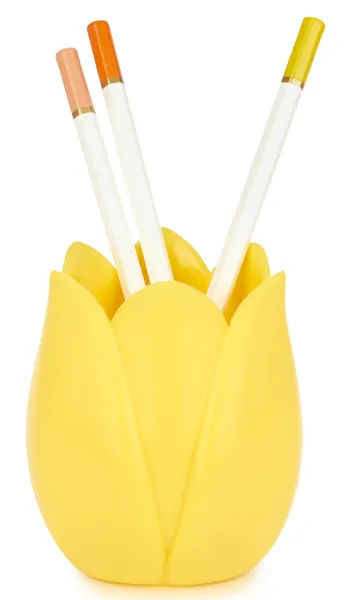 Držač za olovke LALA - ŽUTA 