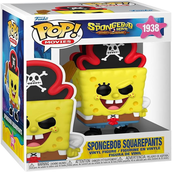 FUNKO POP! Figurica SUNĐER BOB - PIRAT 