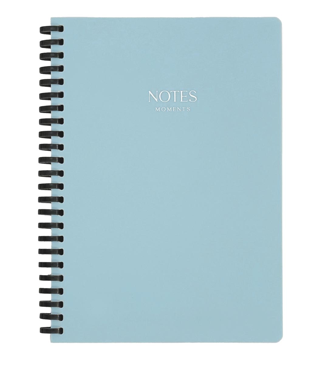 Notes A5 VICTORIA'S JOURNALS Sylicon Blue, na linije 