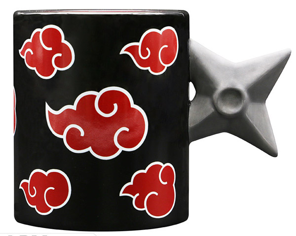 NARUTO šolja Shuriken Akatsuki 