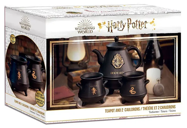 HARRY POTTER  set čajnik i šolje HOGWARTS 