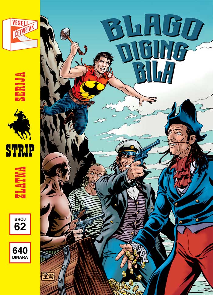 ZLATNA SERIJA 62 ZAGOR Blago Diging Bila (Korice B) 