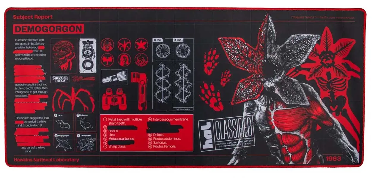 STRANGER THINGS neklizajuća podloga DEMOGORGON 