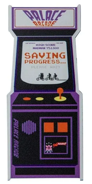STRANGER THINGS  metalni bookmarker ARCADE 