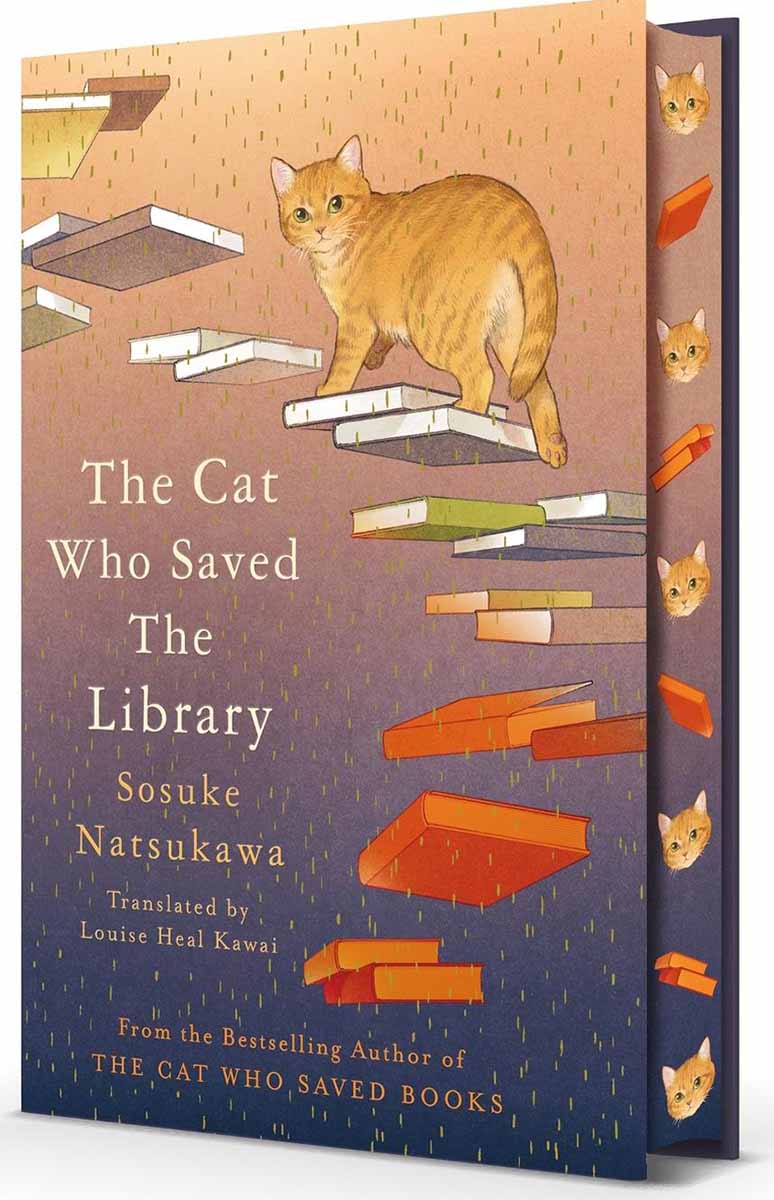 THE CAT WHO SAVED LIBRARY  Deluxe Limited Edition 